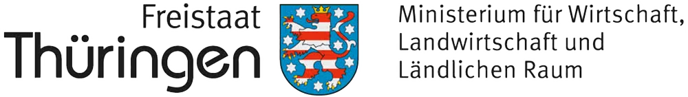 Logo Thüringen mit Link zu den Förderungen